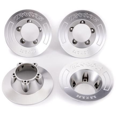 Traxxas poklice disku polomatně chromovaná (4) (pro NO9572)