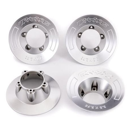 Traxxas poklice disku polomatně chromovaná (4) (pro NO9572)