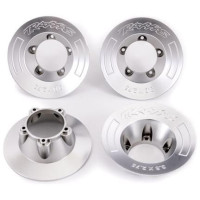 Design tárcsafedél Traxxas 3.8" Sledgehammer (#9572): félig matt krómozott (4 db).