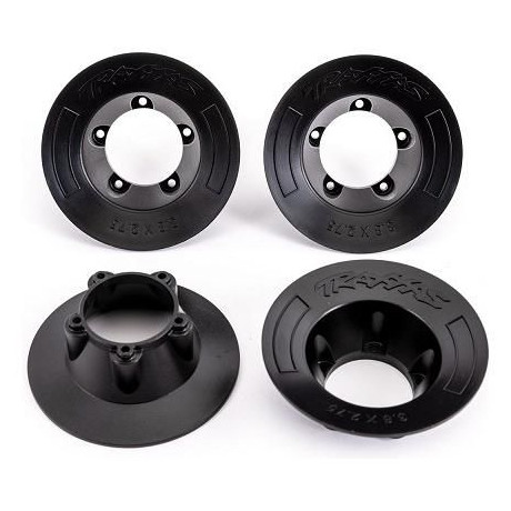 Traxxas poklice disku černá (4) (pro NO9572)