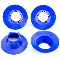 Design tárcsafedél Traxxas 3.8" Sledgehammer (#9572): kék (4 db).