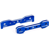 Traxxas első alumínium kék eloxált karos tengelykapcsoló (Sledge-hez). Könnyű és tartós 7075-T6 alumíniumból készült.