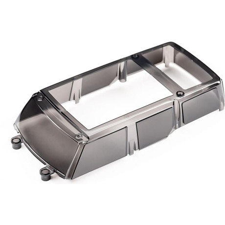 Traxxas okna karosérie tmavá (pro NO9711)