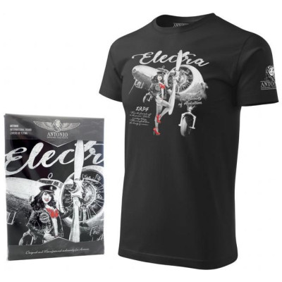 Antonio pánské tričko Lockheed L-10 Electra L