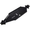 Arrma šasi hliníkové CNC 7075 T6 LWB černé