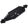 Pótalkatrész RC modellhez Arrma Kraton 1:8: CNC 7075 T6 LWB fekete alumínium alváz.