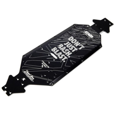 Arrma šasi hliníkové CNC 7075 T6 SWB černé