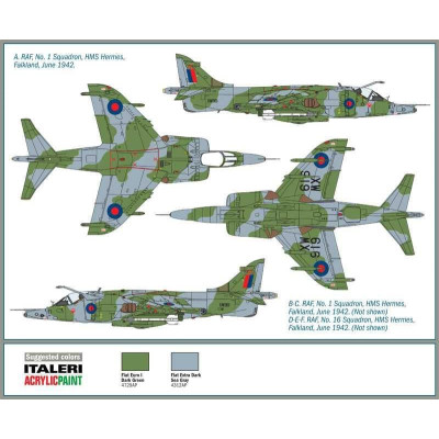 Model Kit letadlo 1401 - HARRIER GR.3 (1:72)