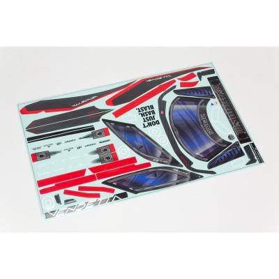 Arrma karosérie nenabarvená: Vendetta 4X4 BLX