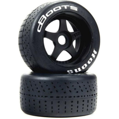 Arrma kolo s pneu dBoots Hoons 53/100 2.9 stříbrná (2)