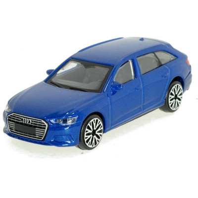 Bburago Audi A6 Avant 1:43 modrá metalíza