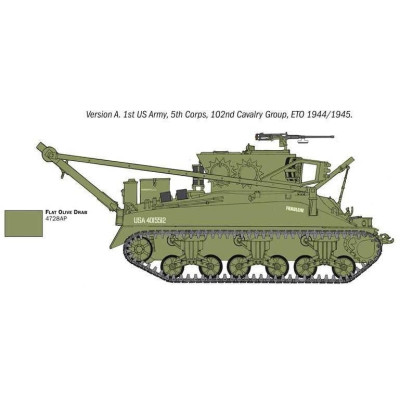 Model Kit tank 6547 - M32B1 ARMORED RECOVERY VEHICLE (1:35)