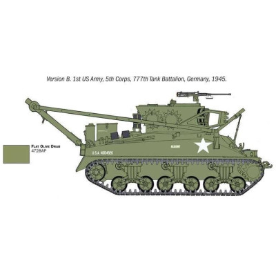 Model Kit tank 6547 - M32B1 ARMORED RECOVERY VEHICLE (1:35)