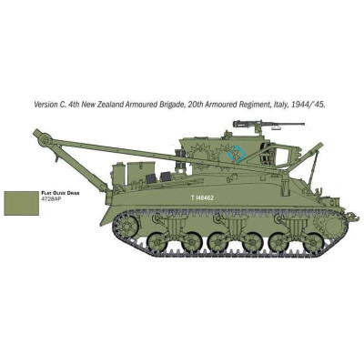 Model Kit tank 6547 - M32B1 ARMORED RECOVERY VEHICLE (1:35)