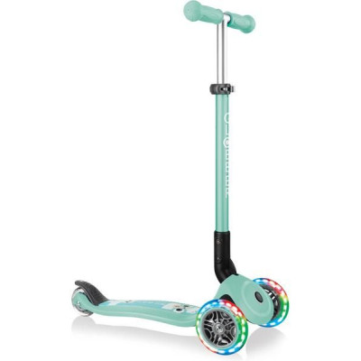 Globber - Koloběžka Primo Fantasy skládací Lights modrozelená