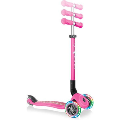 Globber - Koloběžka Primo Fantasy skládací Lights modrozelená