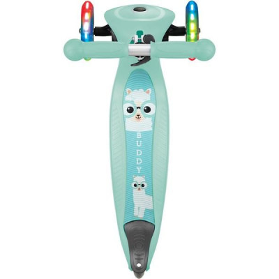 Globber - Koloběžka Primo Fantasy skládací Lights modrozelená