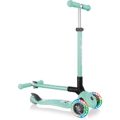 Globber - Koloběžka Primo Fantasy skládací Lights modrozelená