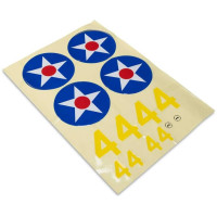 Pótalkatrész RC modell repülőgéphez Hangar9 PT-19 1.4m: matricák