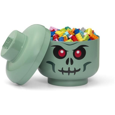 LEGO úložná hlava velká – Skeleton