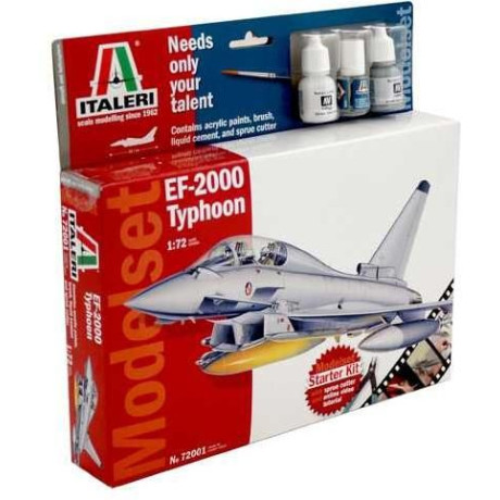 Model Set letadlo 72001 - EF-2000 TYPHOON (1:72)
