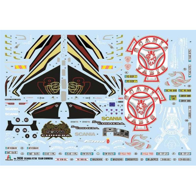 Model Kit truck 3930 - SCANIA R730 STREAMLINE "TEAM CHIMERA" (1:24)