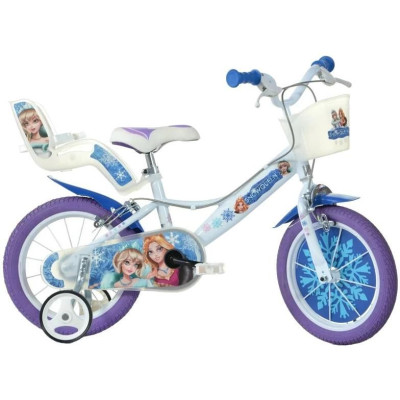 DINO Bikes - Dětské kolo 14" Snow Queen