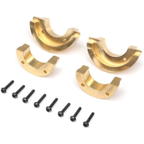 Axial závaží těhlic, mosaz 5.2g/9.2g (4): SCX24, AX24