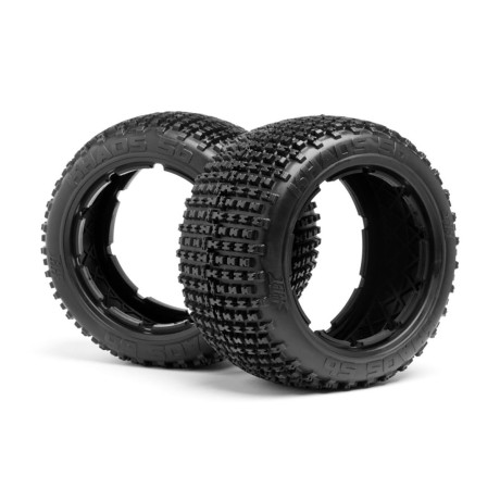 Khaos Tire (White/Baja 5B/Rear/2Pcs)