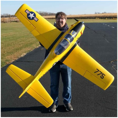 E-flite T-28 Trojan 2.0m Smart SAFE Select BNF Basic