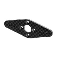 Kétkarú univerzális carbon kar szervókhoz 60x22,5 mm, középső furat 7 mm. Szabványos műanyag szervótárcsákra való csavarozáshoz.