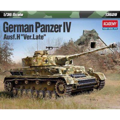 Model Kit tank 13528 - German Panzer IV Ausf.H "Ver.Late" (1:35)