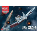 Model Kit letadlo 12345 - USN SBD-3 Battle of Midway (1:48)