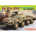 Model Kit military 6969 - Sd.Kfz. 234/3 w/2cm Schwebelafette (2cm) (1:35)