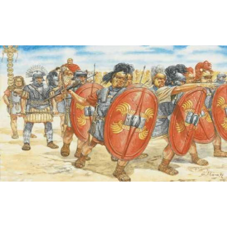 Model Kit figurky 6021 - ROMAN INFANTRY (I-II CENTURY B.C.) (1:72)