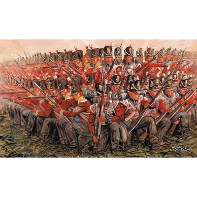 Model Kit figurky 6095 - NAPOLEONIC WARS - BRITISH INFANTRY 1815 (1:72)
