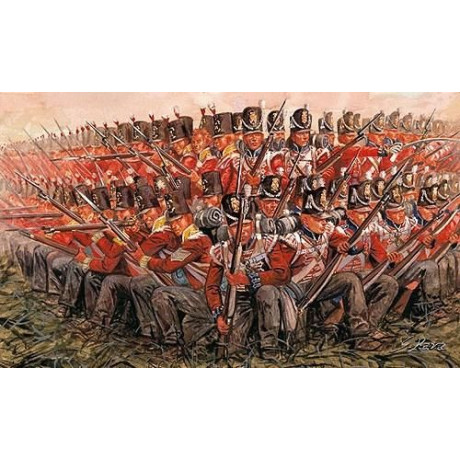 Model Kit figurky 6095 - NAPOLEONIC WARS - BRITISH INFANTRY 1815 (1:72)