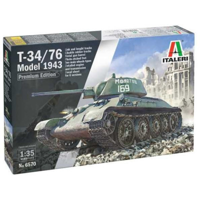 Model Kit tank 6570 - T-34/76 Mod. 43 (1:35)