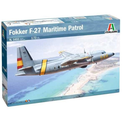 Model Kit letadlo 1455 - Fokker F-27 SAR (1:72)