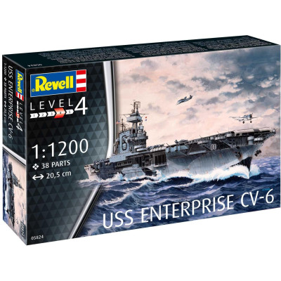 Plastic ModelKit loď 05824 - USS Enterprise (1:1200)