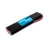 Nyolccellás NiMH akkumulátor KAVAN 650mAh 10C TUBA konfigurációban. Csatlakozó nélküli. Méretek 112x28,5x14 mm, súly 105 g.