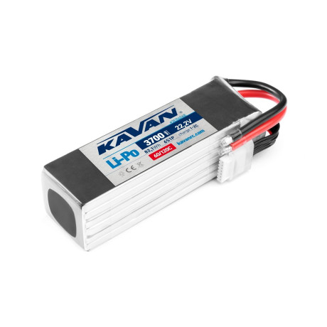 KAVAN - Li-Po 3700 mAh/22,2 V 60/120C, 82,1 Wh