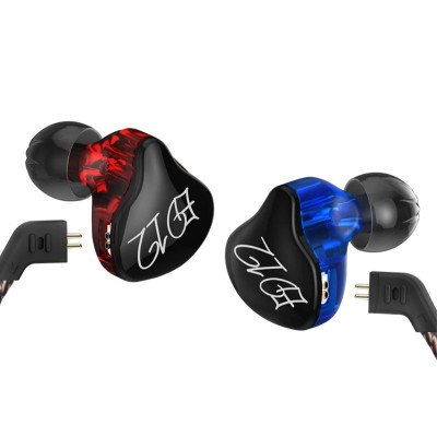 KZ ED12 Sluchátka s mikrofonem (Red/Blue)