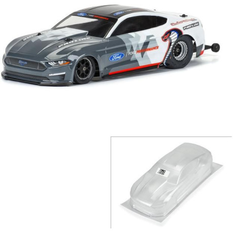 Pro-Line karosérie 1:16 21 Mustang Cobra Jet nenabarvená: Losi Mini Drag