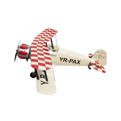 Bücker Bü-133 "Jungmeister" 1,65m Červeno/Bílý