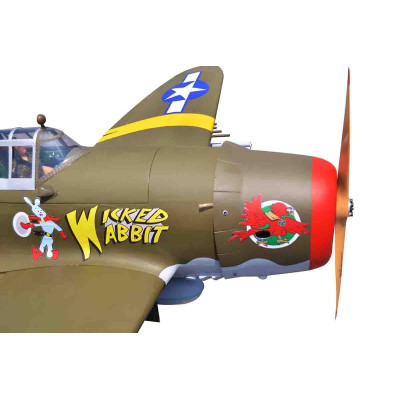 P-47 Thunderbolt Wicked rabbit 2,05m (Zatahovací podvozek)