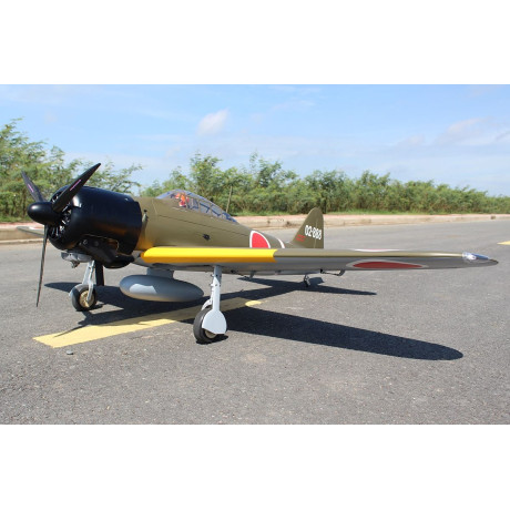 Zero A6M 2,18m (Zatahovací podvozek) Kamuflážní