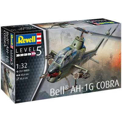 Plastic ModelKit vrtulník 03821 - AH1G Cobra (1:32)