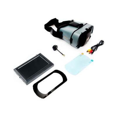 Spektrum FPV video monitor 4.3" s DVR a headsetem