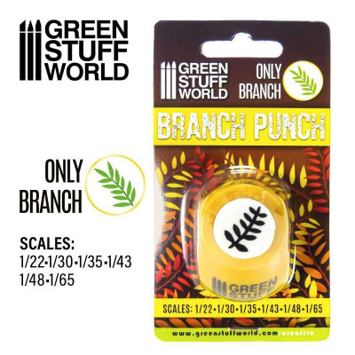 Miniature Branch Punch YELLOW / Special 1:65 1:48 1:43 1:35 1:30 1:22